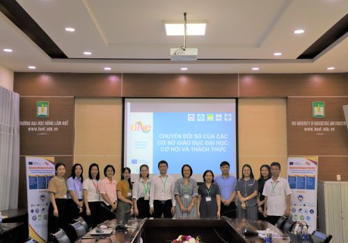 Hội thảo trực tuyến DIVE về chuyển đổi số tại năm trường đại học đối tác